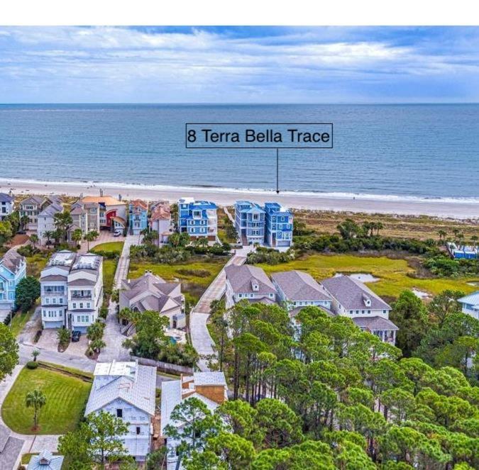8 Terra Bella Trace- Oceanfront, 6 Primary Rooms, Pool, Roof Top, Free Activities Included Hilton Head Island Esterno foto