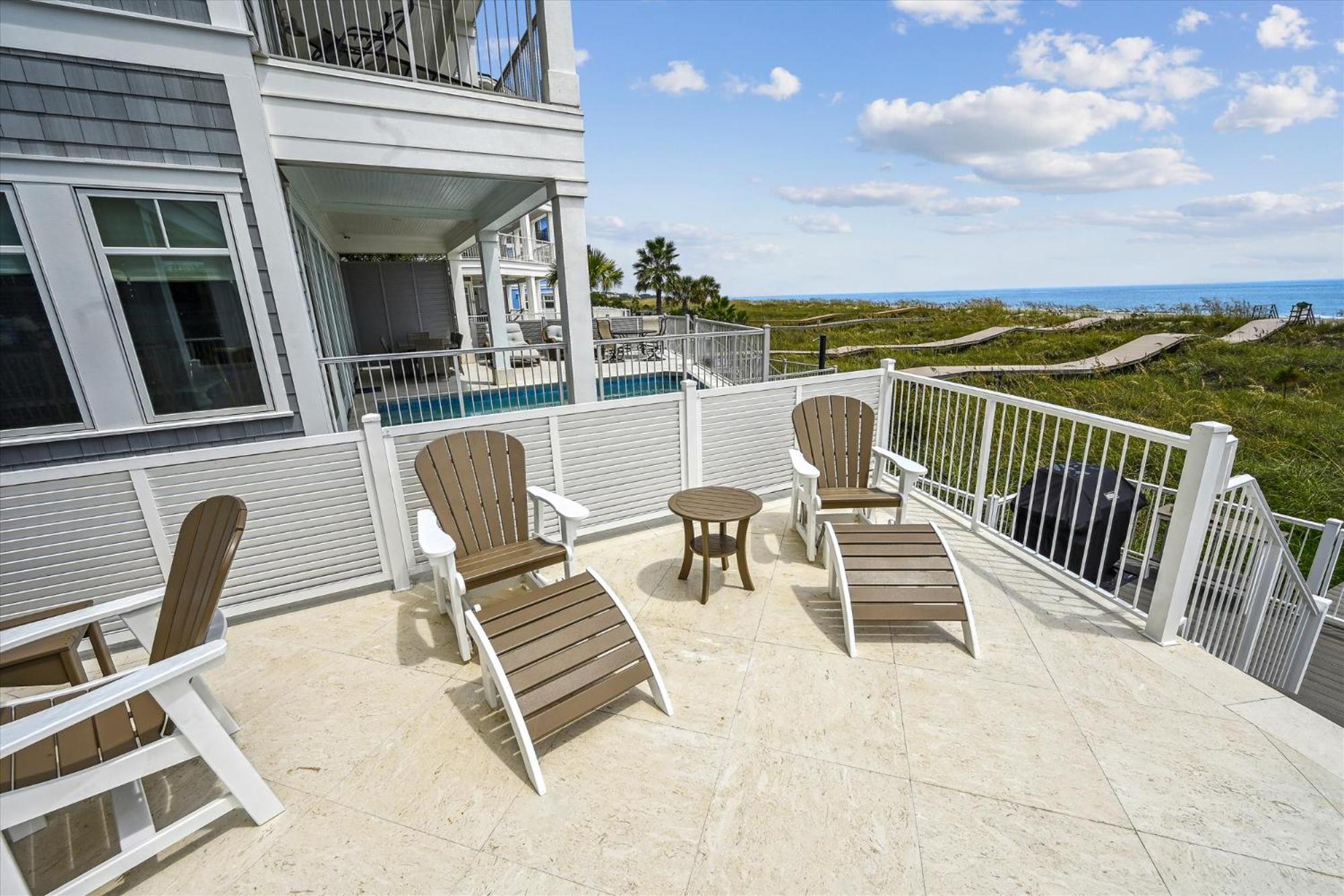8 Terra Bella Trace- Oceanfront, 6 Primary Rooms, Pool, Roof Top, Free Activities Included Hilton Head Island Esterno foto